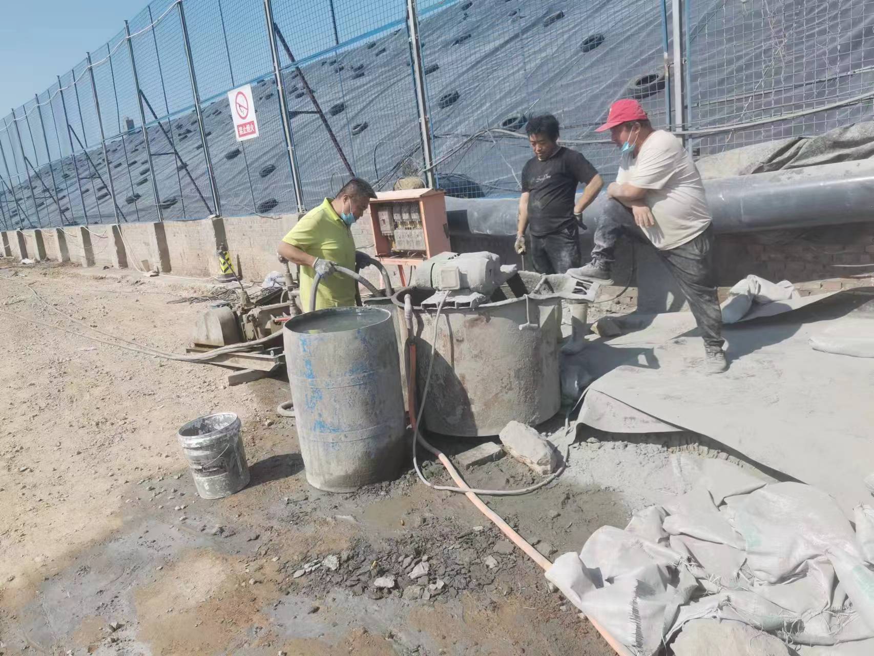 浠水袖阀管注浆